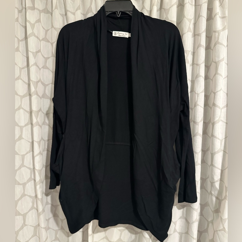 Fighting Eel Black Cardigan
